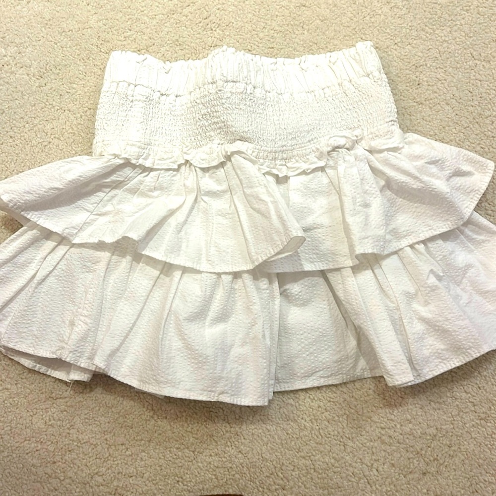 Janie & Jack white flutter skirt!